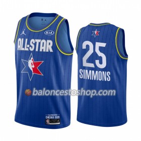 Camiseta Hombre NBA Philadelphia 76ers Ben Simmons 25 2020 All-Star Jordan Brand Azul Swingman